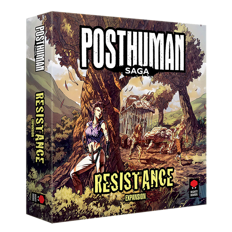 Posthuman Saga Board Game: The Resistance Expansion