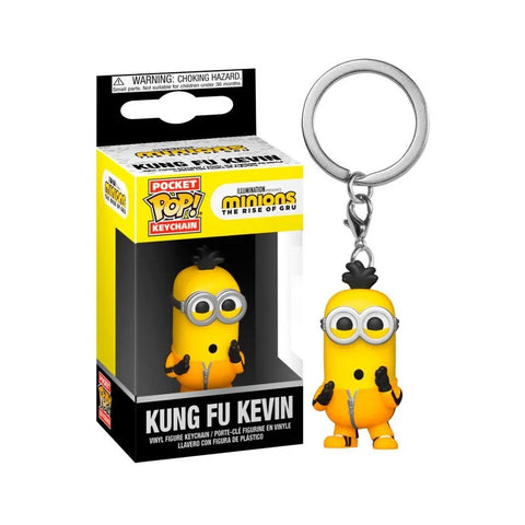 Minions The Rise of Gru: Kung Fu Kevin Funko Pocket Pop! Keychain