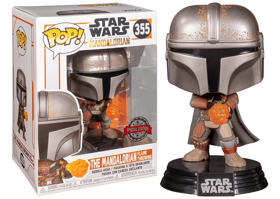 Star Wars The Mandalorian: Flame Throwing Funko (Special Edition) Pop! Vinyl