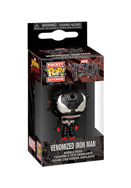 Marvel: Venomized Iron Man Funko Pocket Pop! Keychain