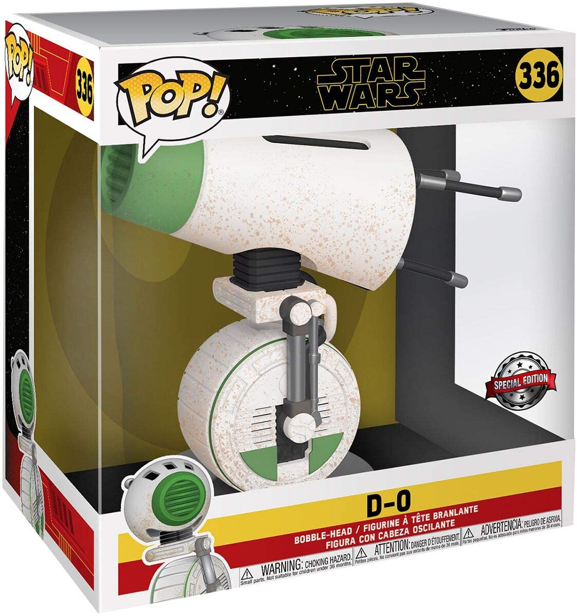 Star Wars: Super Sized 10" D-O (Special Edition) Funko Pop! Vinyl