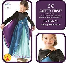 Rubie's Frozen 2 Anna Epilogue Dress, Childs Costume