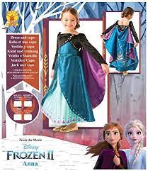 Rubie's Frozen 2 Anna Epilogue Dress, Childs Costume