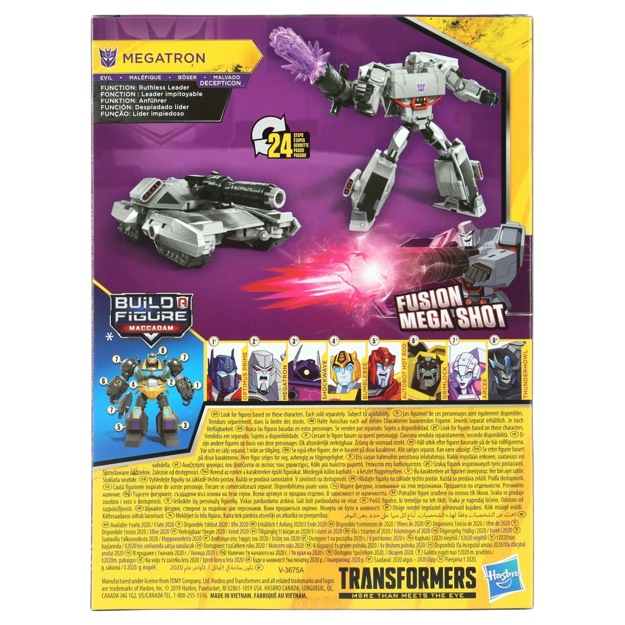 Transformers Bumblebee Cyberverse Adventures: Megatron Deluxe Figure