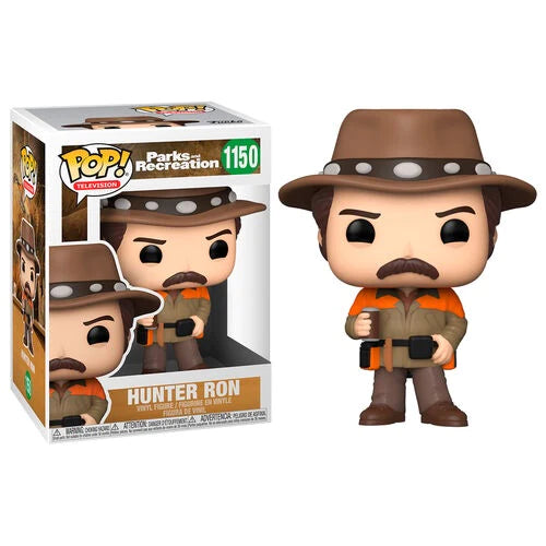 Parks Rec Hunter Ron Funko Pop Vinyl Toys N Geek