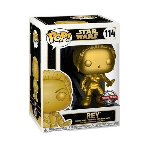 Star Wars: Rey #114 (Gold) Funko Pop! Vinyl