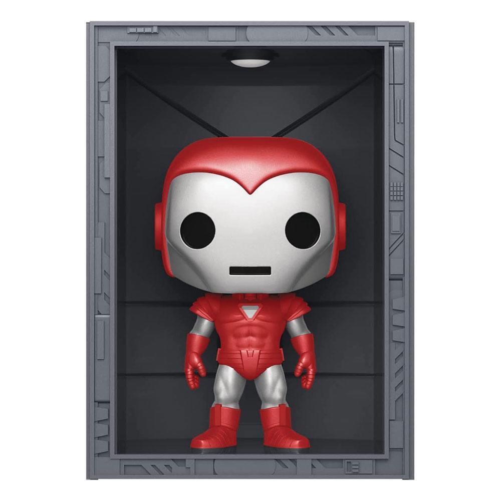 Hall of Armor: Iron Man Model 8 Silver Centurion Deluxe Funko Pop! Vinyl