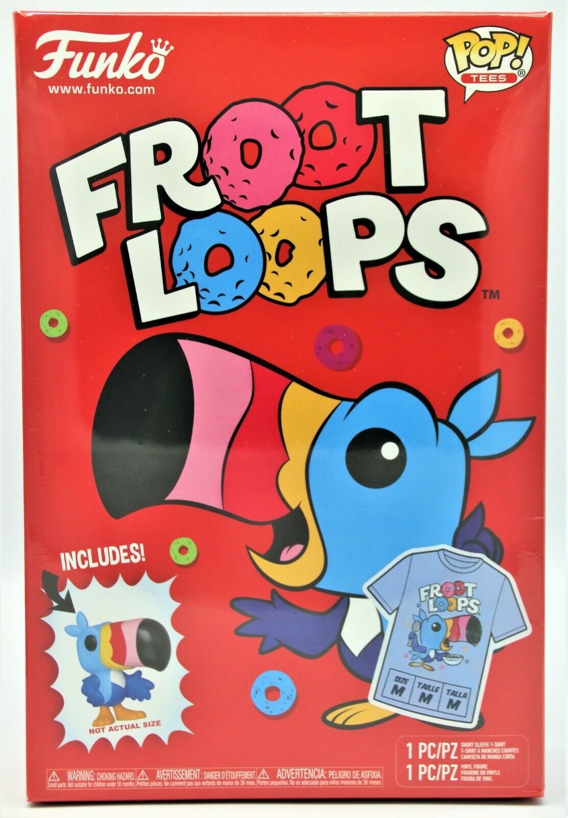 Fruit Loops Funko Pocket Pop! & Tee - Size Large