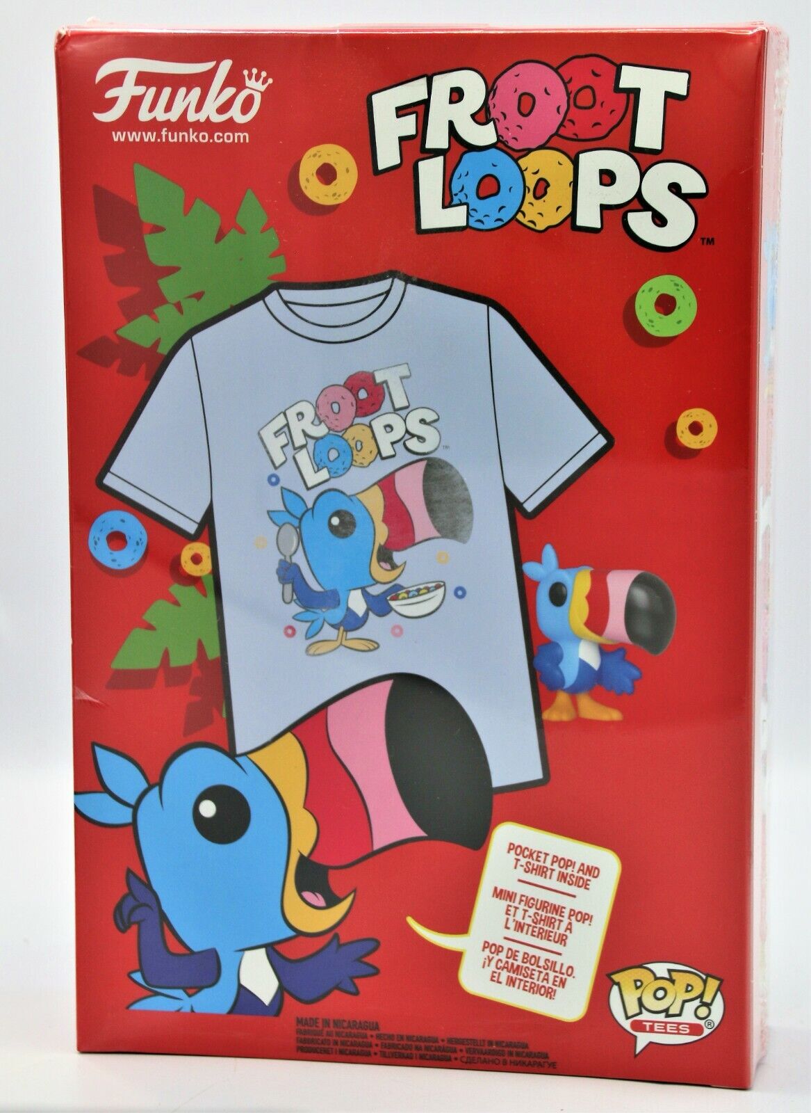 Fruit Loops Funko Pocket Pop! & Tee - Size Large