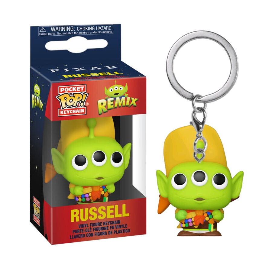 Disney Pixar's Alien Remix: Russell as Alien Funko Pocket Pop! Keychain