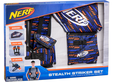 NERF: Stealth Striker Set - Utility Vest, Hip Holster & Bandana