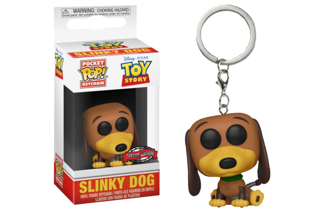 Toy Story: Slinky Dog (Special Edition) Funko Pop! Keychain